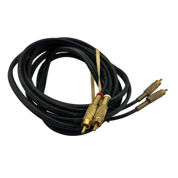Gold-Plated RCA Stereo Audio Cable 10 ft 57c - Picture 1 of 3